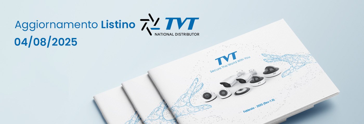 Aggiornamento Listino TVT Agosto 2025