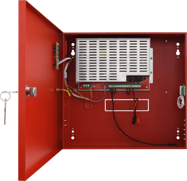 Stazione alim.ne en54c 27,6vcc 5a (2x7ah) led