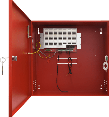 Stazione alim.ne en54c 27,6vcc 5a (2x28ah) led