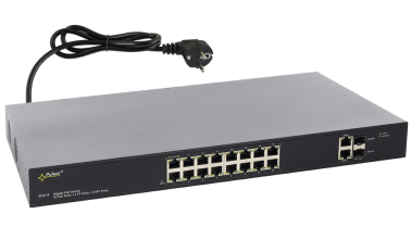 Switch poe sfg116 a 16 porte per 16 telecamere ip