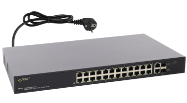 Switch poe sfg124 a 24 porte per 24 telecamere ip