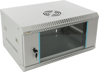 Rack 4u da assemblare 540x280x400 - parete - grig