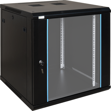 Rack 12u da assemblare 600×636x600 - parete - ner