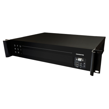 Analytics server with 4 channels