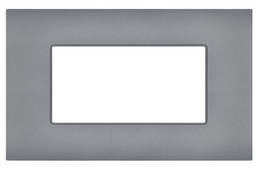 Placca tecnopolimero sun-t5 4p r9004-8 grigio