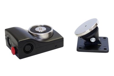 Fermo elettr plast bianco 50kg stato porta