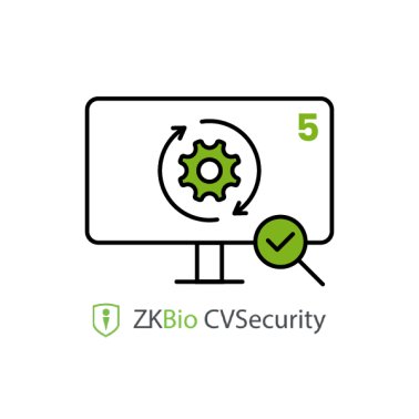 Software zkbio-cvsecurity per 5 varchi