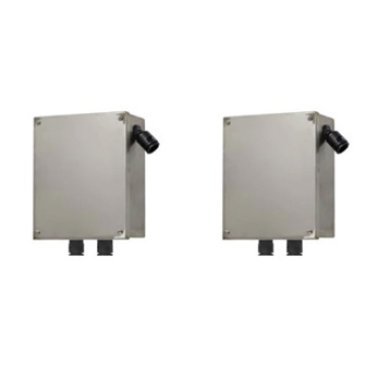 Coppia di scatole di derivazione in acciaio inox (