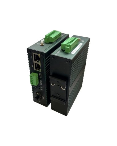 Kit lan mediaconverter din 2ch gigabit