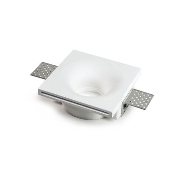 Faretto in gesso incasso tondo 230v 56mm
