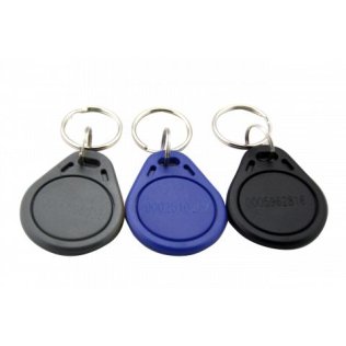 Portachiavi mifare 1k grigi con numero st. 100 pcs