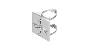 Staffa mini telecamera per pali Ø 60÷90 mm - acc