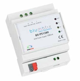 Alimentatore knx - 1280ma + aux 30v cc