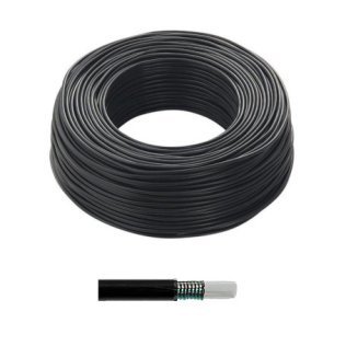 Cavo coax hd 5 armato arm/lszh blu -100mt -fca