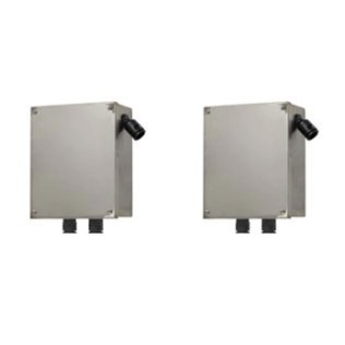 Coppia di scatole di derivazione in acciaio inox (