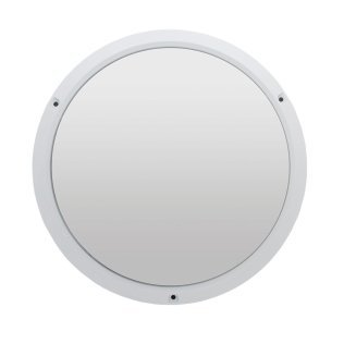 Plafoniera ip54 e27 230v s/lamp. bianco