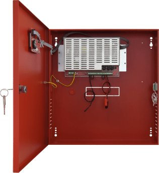 Stazione alim.ne en54c 27,6vcc 5a (2x7ah) lcd