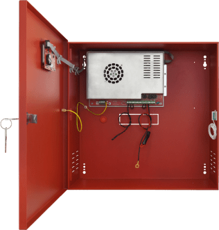 Stazione alim.ne en54c 27,6vcc 10a (2x40ah) lcd