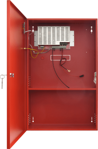 Stazione alim.ne en54c 27,6vcc 5a (2x65ah) led