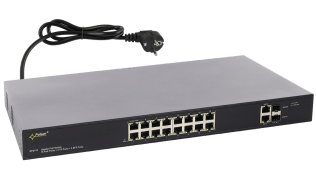 Switch poe sfg116 a 16 porte per 16 telecamere ip