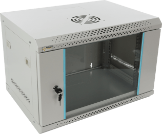 Rack 6u da assemblare 540x368x400 - parete - grig