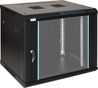 Rack 9u da assemblare 600×502×450 - parete - ner