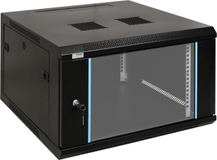 Rack 6u assemblato 600×368×600 - parete