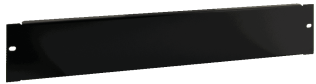 Pannello frontale 2u - nero