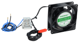 Ventilatore con sensore temperatura 45 gr.