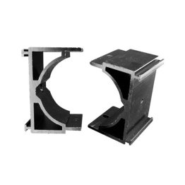 Staffa per montaggio palo / parete (pezzo singolo