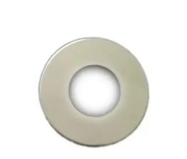 Rondella in policarbonato abs bicolore bianco/arge