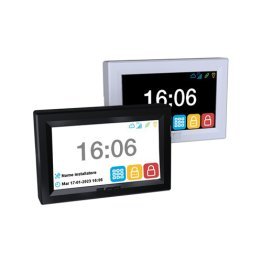 Elegante terminale touchscreen 4,3 tft spk nera