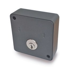 Flat - selettore in alluminio a parete