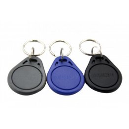 Portachiavi mifare 1k grigi con numero st.