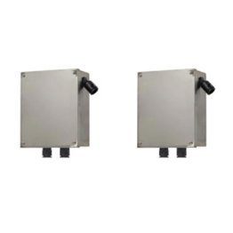 Coppia di scatole di derivazione in acciaio inox (