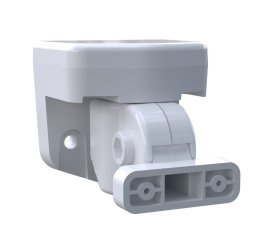 Snodo da parete e da soffitto con rotazione alto/b