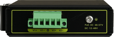 Switch poe industriale isfg64 (4xpoe, 2xsfp)