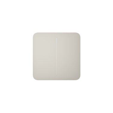 Solobutton (2-gang) [55] asp oyster tasto per li