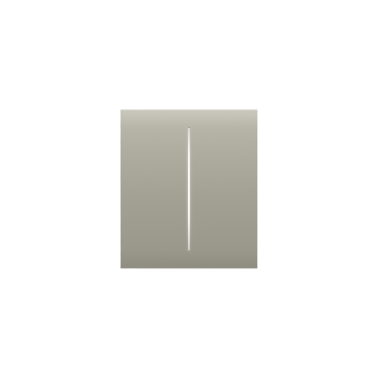 Centerbutton (2-gang) [55] asp olive centerbutto