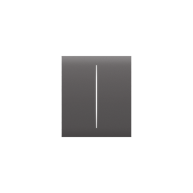 Centerbutton (2-gang) [55] asp grey centerbutton