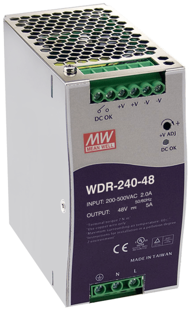 Alimentatore din wdr 48v/240w/5a