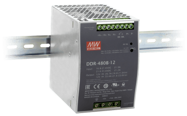Convertitore ddr 48v/480w/10a  for din rail