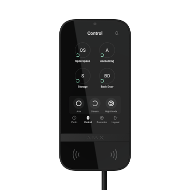 Superior keypad fibra asp black tastiera touch