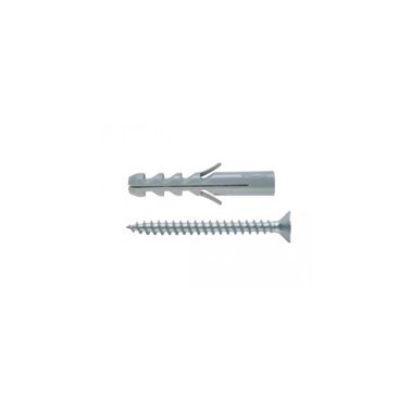 Tassello in nylon diam 6 con vite 4 x 30