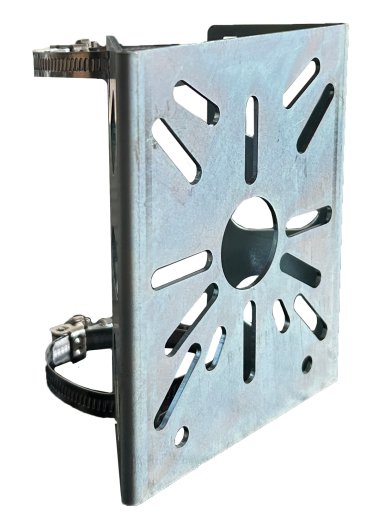 Staffa per fissaggio telecamera/piastra wall-box a