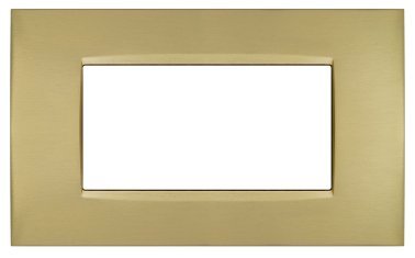 Placca metallo t4 cbm7004-7 4p oro spazz.