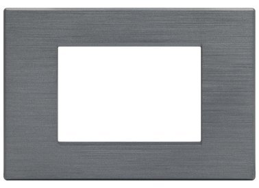 Placca tecnopol. spazz. m6003sl-8 gem 3p grigio