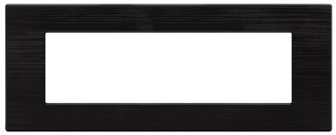 Placca tecnopol. spazz. m6007sl-2 gem 7p nero