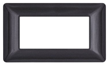Placca tecnopol. t3 m8004-10 4p nero bistr?