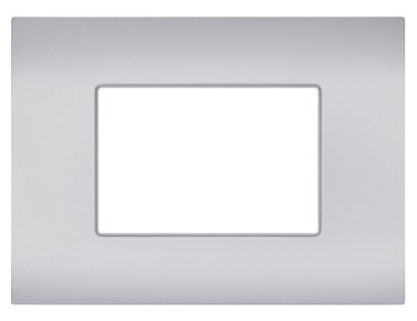 Placca tecnopolimero sun-t5 3p r9003-9 silver